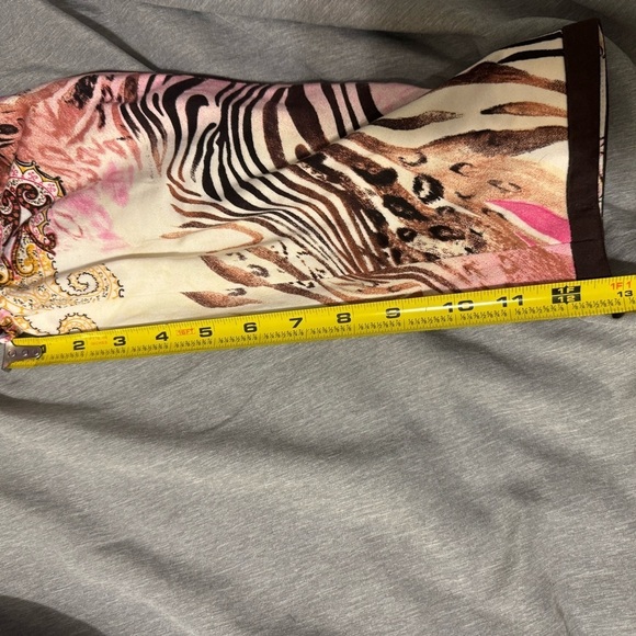 Harve Bernard by Bernard Holtzman Paisley Animal Print Blazer Size‎ 8 - Picture 8 of 8